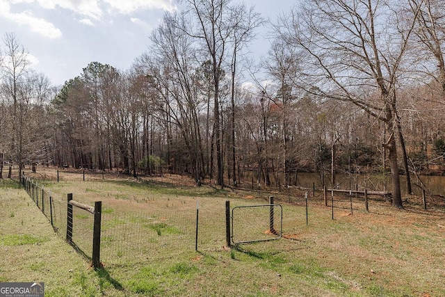 36 Blackthorn Ln, Colbert, GA 30628 - view of yard featuring a forest view