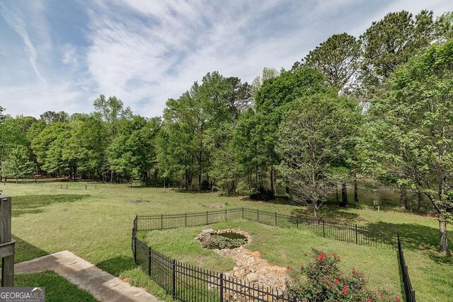 36 Blackthorn Ln, Colbert, GA 30628 - view of yard