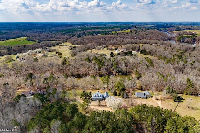 36 Blackthorn Ln, Colbert, GA 30628 - view of property location featuring a forest