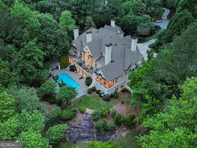 510 Covington Cv, Alpharetta, GA 30022 - view of subject property featuring a pool