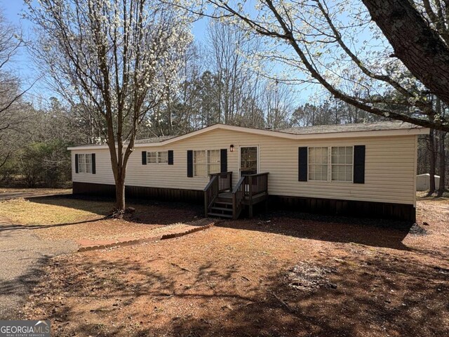 view of manufactured / mobile home