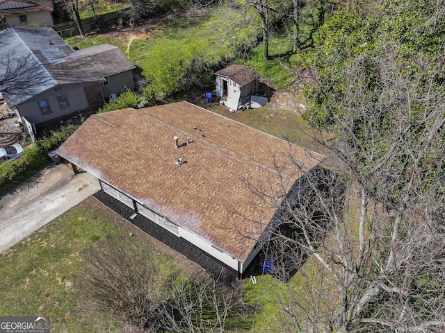drone / aerial view