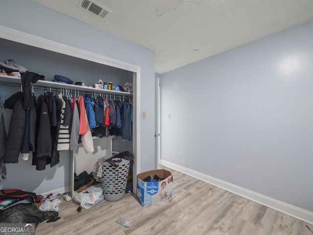 closet with visible vents