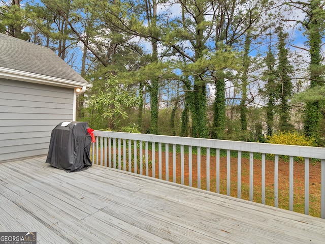 230 Acorn Ct, Mcdonough, GA 30253 - wooden terrace with area for grilling