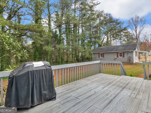 230 Acorn Ct, Mcdonough, GA 30253 - deck featuring area for grilling