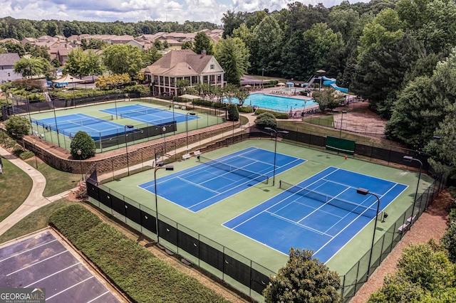 249 Madison Ave, Acworth, GA 30102 - drone / aerial view