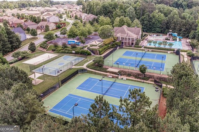 249 Madison Ave, Acworth, GA 30102 - bird's eye view