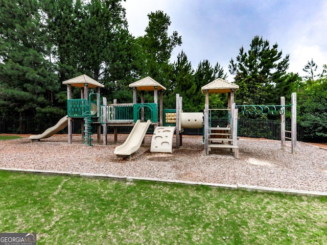 249 Madison Ave, Acworth, GA 30102 - community playground with fence