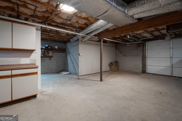 1190 Plantation Dr, Villa Rica, GA 30180 - view of unfinished basement