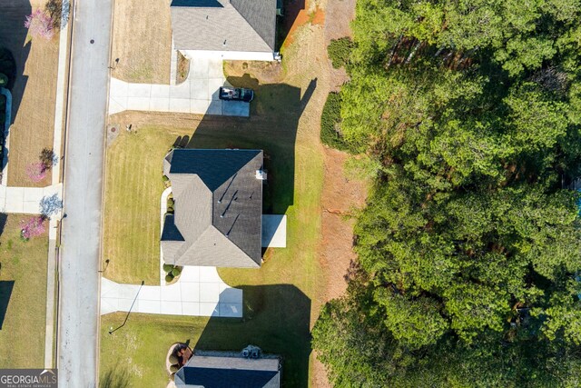 drone / aerial view