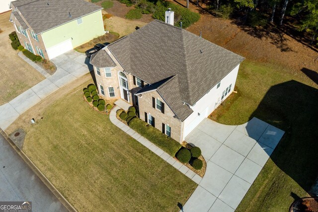 drone / aerial view