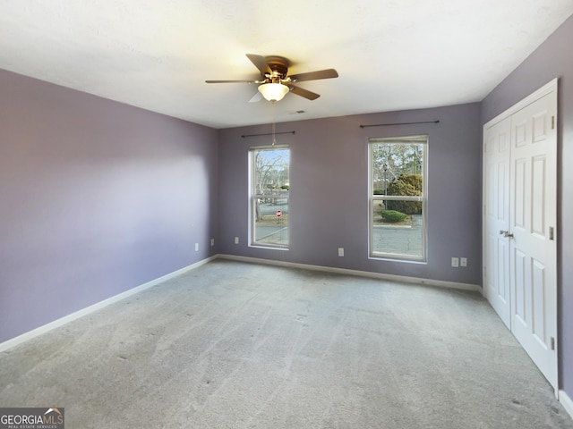 165 N River Dr Unit G, Sandy Springs, GA 30350 - unfurnished room with ceiling fan and carpet floors