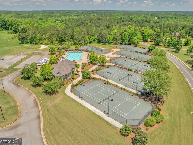 104 Piedmont Cir, Forsyth, GA 31029 - aerial view of a forest