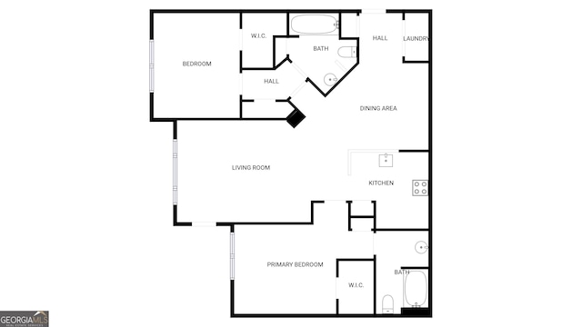 1250 Parkwood Cir SE Unit 300/230, Atlanta, GA 30339 - home floor plan