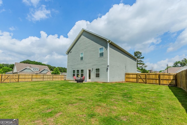 3391 Meadow Grass Dr, Dacula, GA 30019 - view of back of house