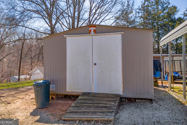 1696 Crawfords Ferry Rd, Hartwell, GA 30643 - view of shed