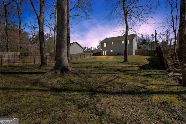 81 Summer Creek Dr, Dallas, GA 30157 - view of yard with a fenced backyard