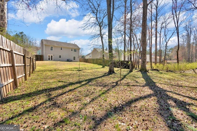 81 Summer Creek Dr, Dallas, GA 30157 - view of yard featuring a fenced backyard