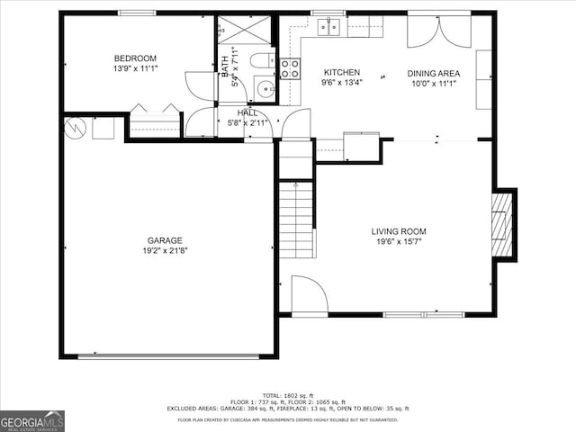 81 Summer Creek Dr, Dallas, GA 30157 - view of layout