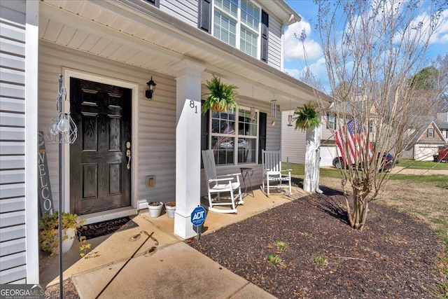81 Summer Creek Dr, Dallas, GA 30157 - view of exterior entry with covered porch