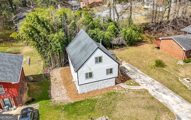aerial view