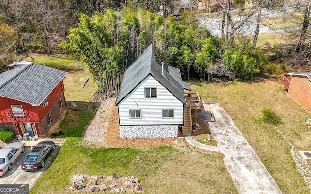 aerial view