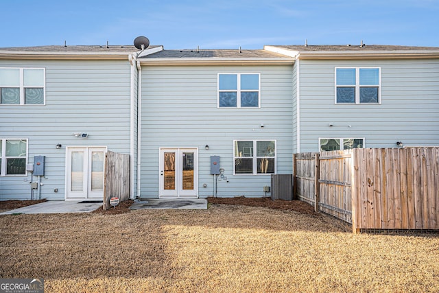 view of rear view of property