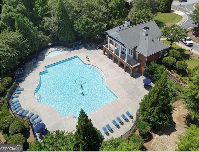 3258 Welmingham Dr SW, Atlanta, GA 30331 - community pool featuring a patio area