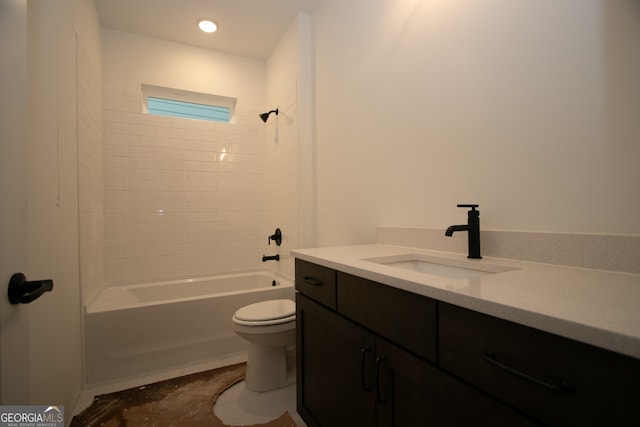 2044 Ripple Park Bnd, Canton, GA 30114 - bathroom featuring vanity and shower / bath combination