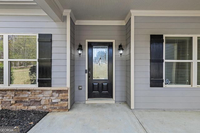 view of property entrance