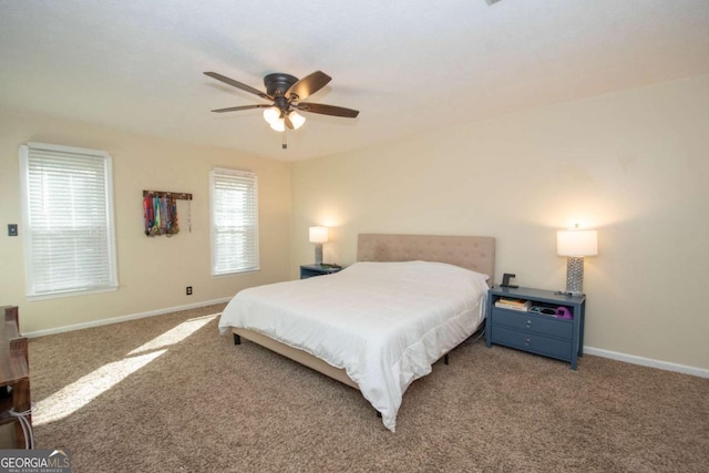 207 Lakeshore Way, Lagrange, GA 30240 - bedroom featuring carpet flooring and a ceiling fan