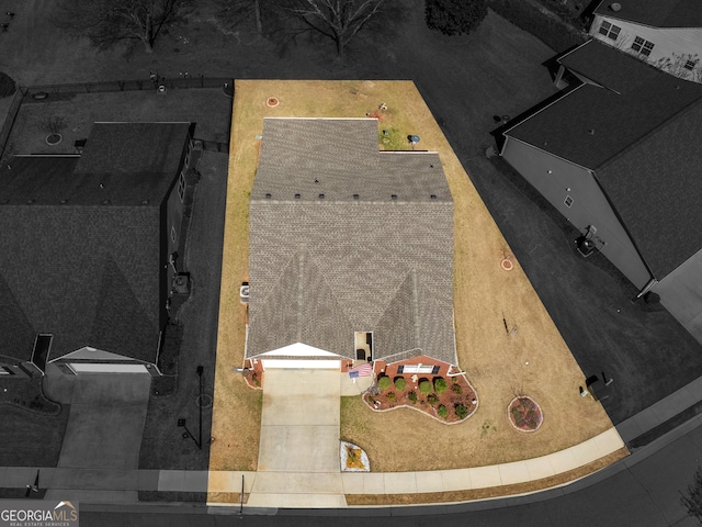 drone / aerial view