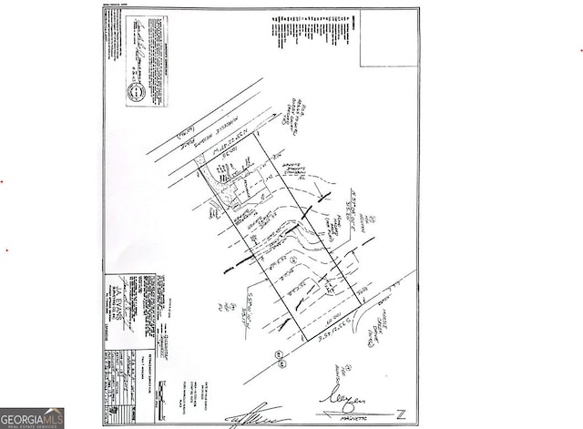 1291 Marcelle Heights Pl, Norcross, GA 30093 - survey map / technical document