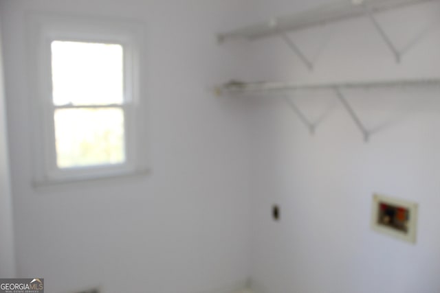 view of laundry area