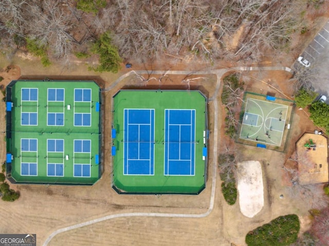 aerial view