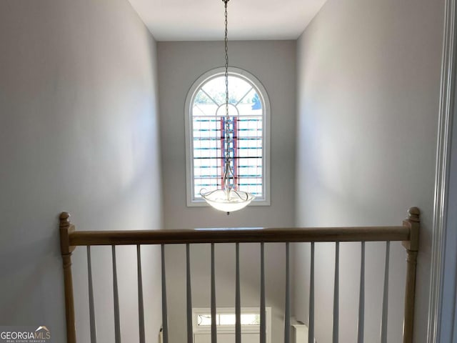 1295 Leisure Lake Dr, Lawrenceville, GA 30044 - interior details featuring a notable chandelier