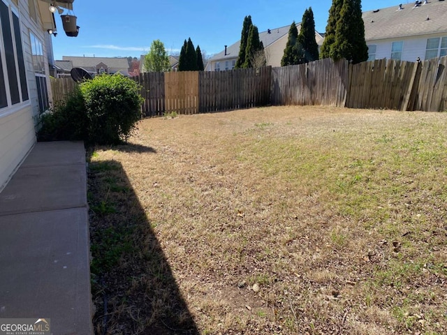 1295 Leisure Lake Dr, Lawrenceville, GA 30044 - view of yard featuring a fenced backyard
