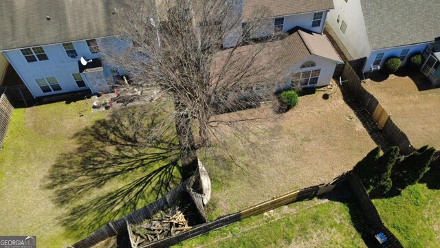 1295 Leisure Lake Dr, Lawrenceville, GA 30044 - bird's eye view