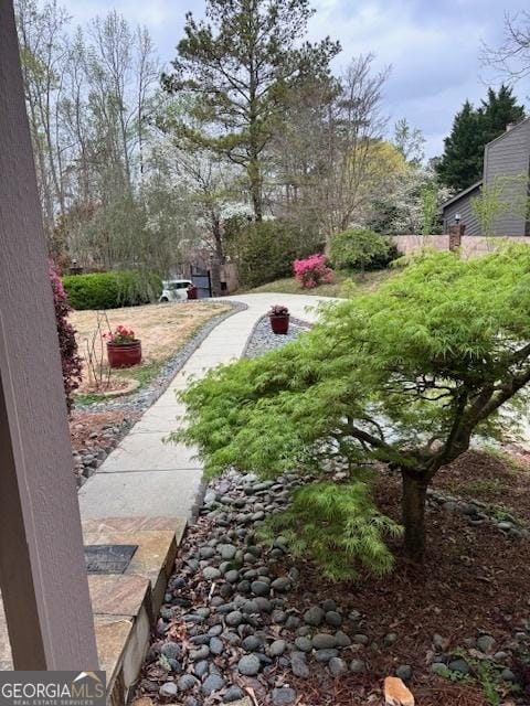 3810 Galloway Dr NE, Roswell, GA 30075 - view of yard with fence