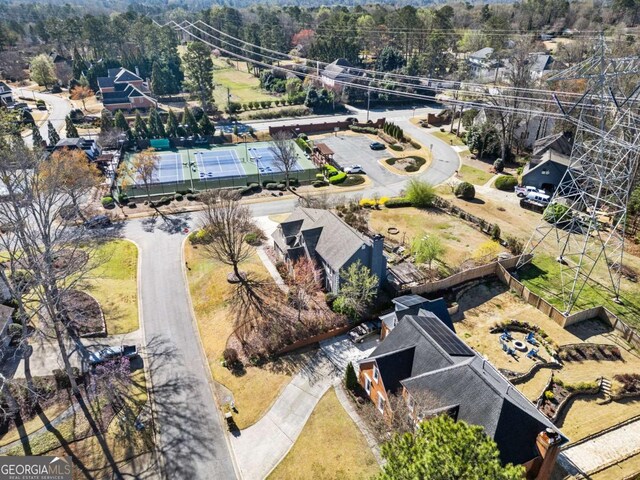 931 New Bedford Dr, Marietta, GA 30068 - drone / aerial view