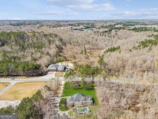 11637 Brown Bridge Rd, Covington, GA 30016 - view of property location with a forest
