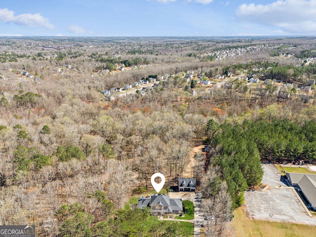 11637 Brown Bridge Rd, Covington, GA 30016 - bird's eye view of a forest