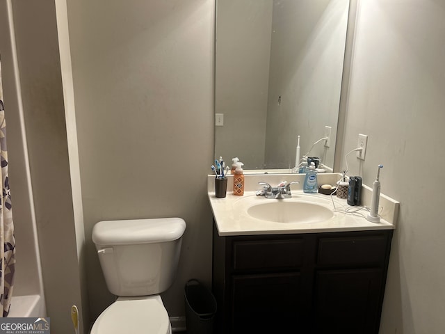 2478 Oakleaf Rdg, Lithonia, GA 30058 - full bath featuring vanity and a shower with curtain