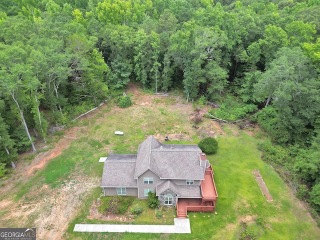 drone / aerial view