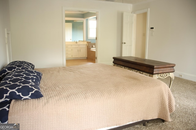 3348 Summit Turf Ln, Snellville, GA 30078 - carpeted bedroom featuring connected bathroom