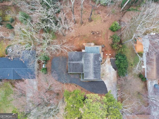 1417 Hickory Dr SW, Lilburn, GA 30047 - bird's eye view