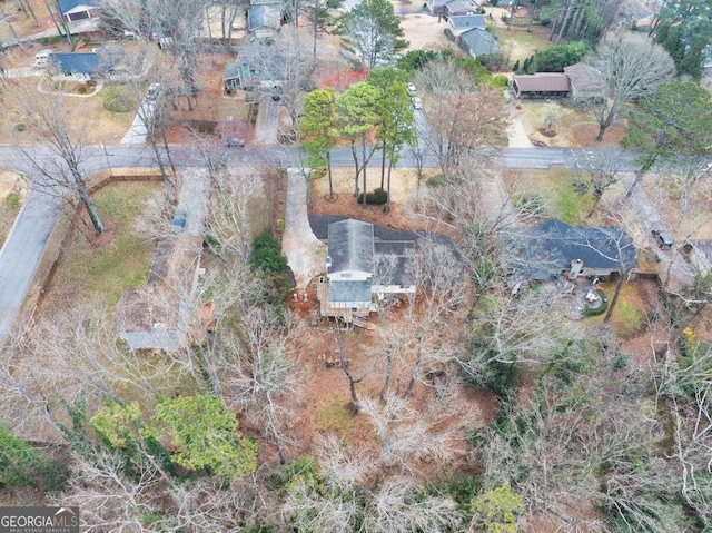 1417 Hickory Dr SW, Lilburn, GA 30047 - aerial view of property and surrounding area
