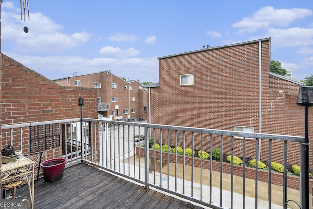 385 Ralph Mcgill Blvd NE Unit D, Atlanta, GA 30312 - view of wooden terrace
