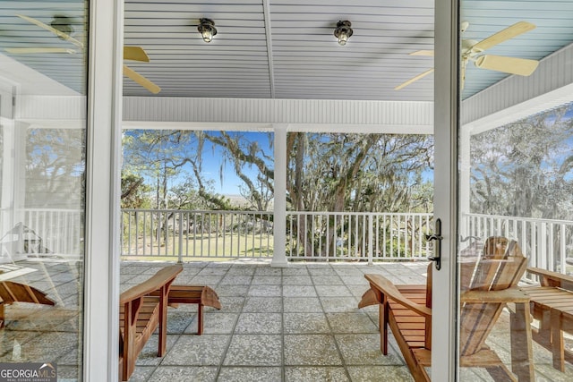 1108 E Mission Ln SE, Darien, GA 31305 - view of sunroom / solarium