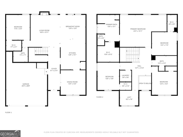 236 Village Park Dr, Newnan, GA 30265 - property floor plan